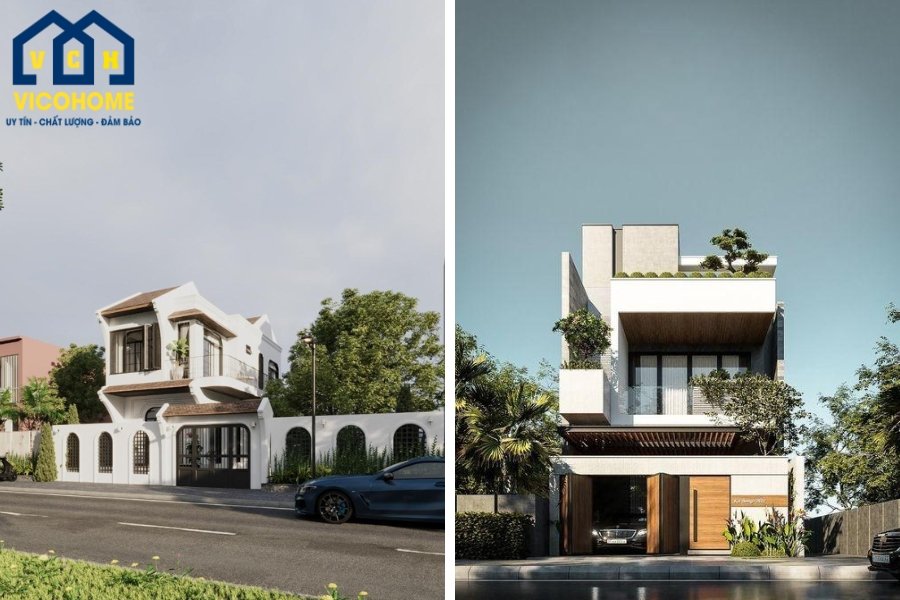 Mẫu nhà 2 tầng 8x10m: Thiết kế đa dạng, tiện ích vượt trội không thể bỏ qua